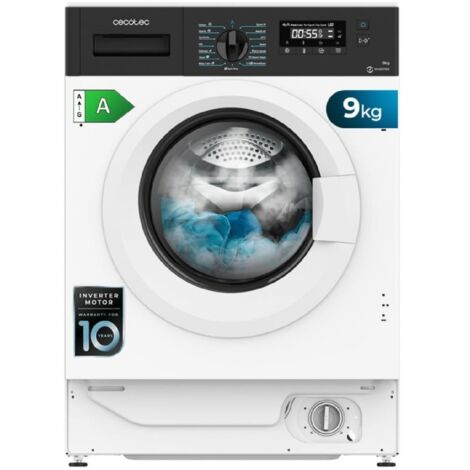 cecotec Lave-linge moderne 9 kg blanc efficace (1/5)