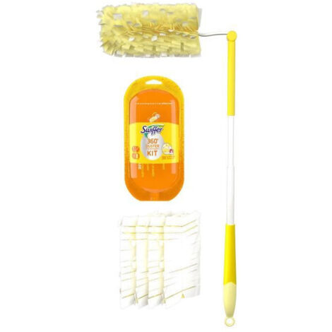 Swiffer Duster XXL Kit de Plumeau Dépoussiérant Télescopique