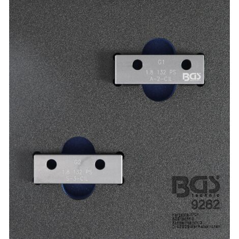 BGS Garniture de chariot d'atelier 1/6 : Jeu d'outils de blocage d'arbre à cames pour Fiat / Lancia 1.8l 130 CV - 9262 (1/3)
