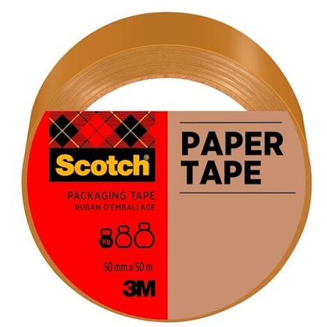 Ruban adhésif d'emballage kraft Scotch 50 mm x 50 m