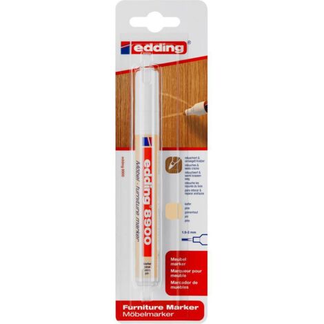 Edding 8900 marqueur pour meuble couleur pin