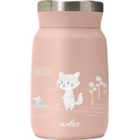 Nuvita Thermos pour enfants saumon 500 ml durable (1/2)