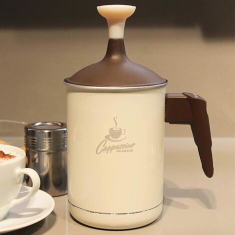 Pedrini Espumador électrique marron 500 ml mousse lait (1/4)