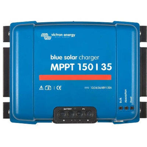 Victron – Régulateur solaire 35A MPPT 150/35 – Tension PV 150V – Gestion optimale de l'énergie – Protection contre la surchauffe