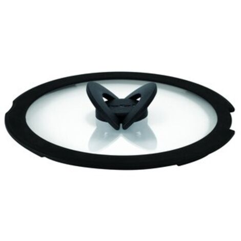 Couvercle en verre Tefal Ingenio 28 cm - pour casseroles et poêles, cuisson rapide