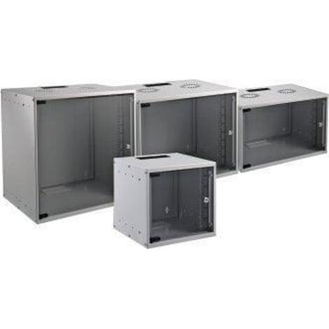 efb Armoire 09U Gris Clair 9U Acier Murale (1/3)