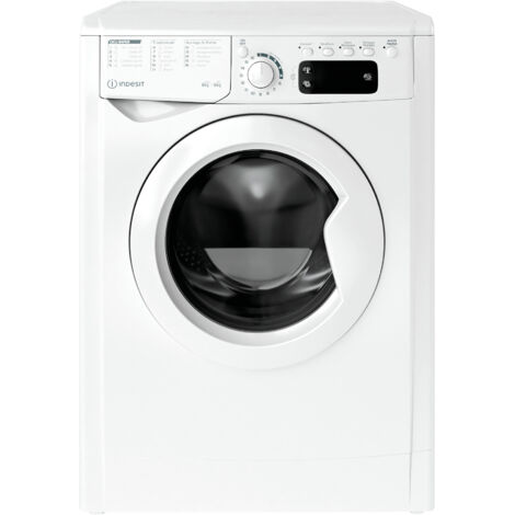 Indesit EWDE 861483 W IT N machine à laver avec sèche linge Autoportante Charge avant Blanc D (1/5)