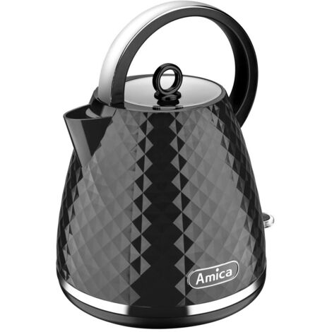 Bouilloire Amica KF 3030 Noir Plastique 2200 W 1.7 L - Marque : Amica - EAN : 5906006941062 (1/5)