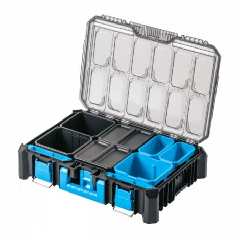 Sourcing Organisateur HTM transparent avec 4 compartiments (1/3)