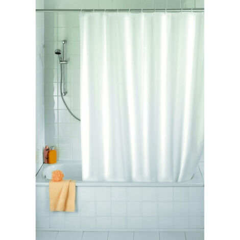 Rideau de douche blanc (1/5)