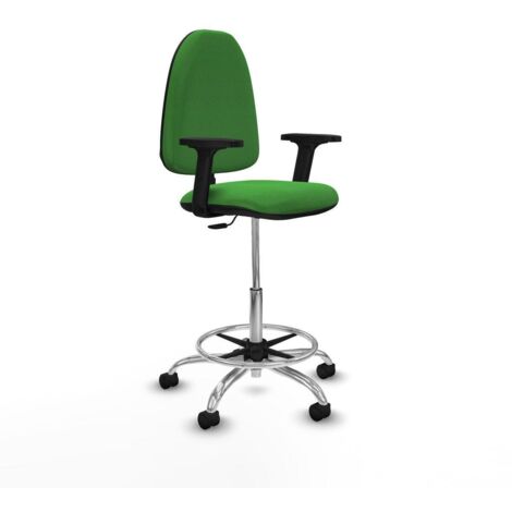 Piqueras y Crespo B2D05RN Chaise de Bureau Verte Ergonomique (1/3)
