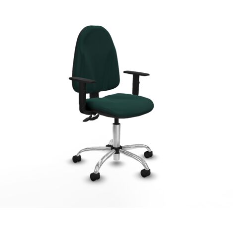 Piqueras y Crespo B1D05RN Chaise de bureau verte confortable (1/3)