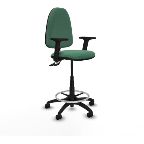 Piqueras et Crespo B2D01RN Chaise de Bureau Verte Esmeralde (1/3)