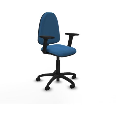 Piqueras y Crespo Aýna Chaise de bureau bleu clair (1/3)