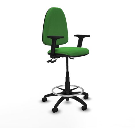 Piqueras et Crespo B2D01RN Tabouret de bureau vert 50 cm (1/3)