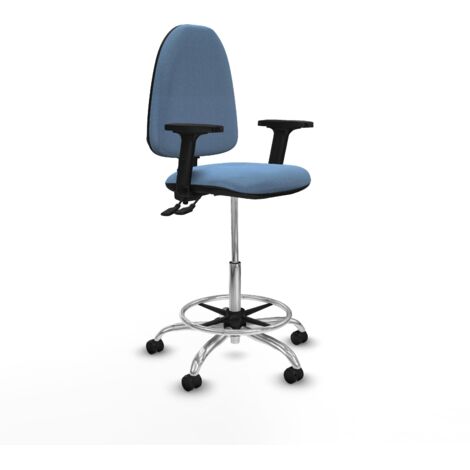 piqueras-y-crespo Aýna tabouret bleu ciel réglable (1/3)