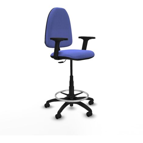 Piqueras y Crespo Aýna tabouret bleu clair réglable (1/3)