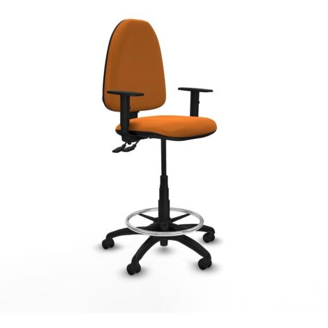 Piqueras y Crespo Aýna tabouret de bureau orange réglable (1/3)