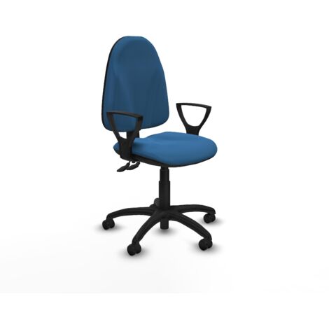 Piqueras y Crespo BFN01RP Chaise de Bureau Bleu Clair (1/3)