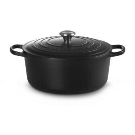Le Creuset, Cocotte Signature en Fonte Émaillée avec Couvercle, Ø 30cm, Ronde, Compa... (1/3)