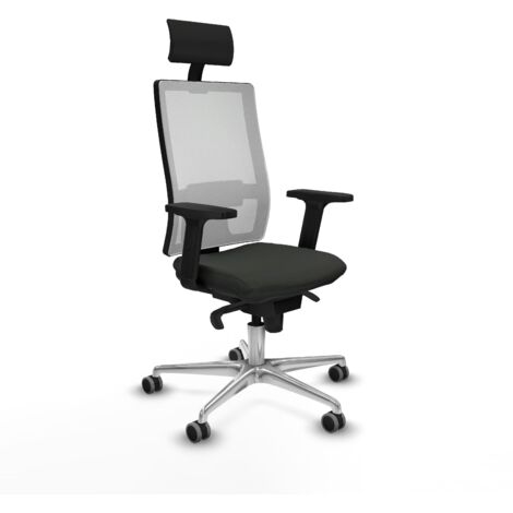Piqueras y Crespo Horna Chaise de Bureau Noire Confort (1/3)