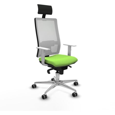 Piqueras y Crespo 4B086G1 Chaise de bureau pistache ergonomique (1/3)