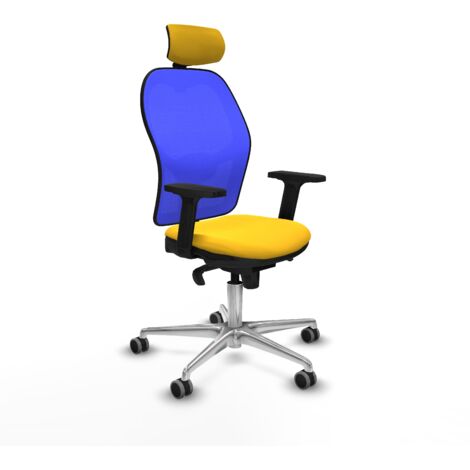 Piqueras y Crespo Jorquera Chaise de Bureau Jaune (1/5)