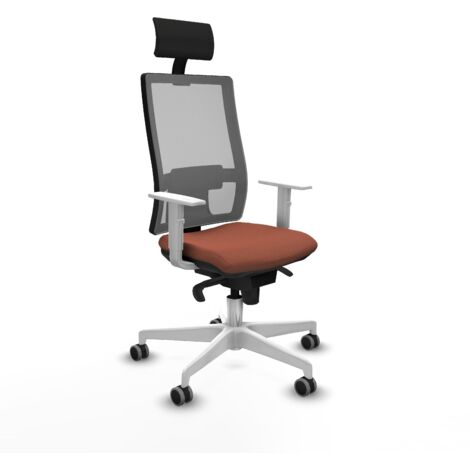 Piqueras y Crespo Horna Chaise Bureau Marron Ergonomique (1/3)