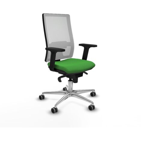 Piqueras y Crespo 2D086G0 Chaise de bureau verte ergonomique (1/3)