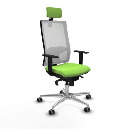 Piqueras y Crespo 1D086G2 Chaise de bureau pistache ergonomique (1/3)