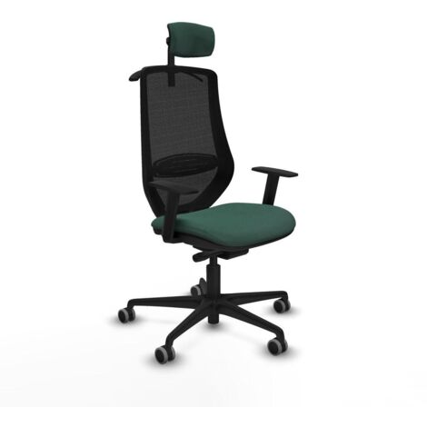 Piqueras y Crespo Mardos traslack bali chaise bureau vert (1/3)