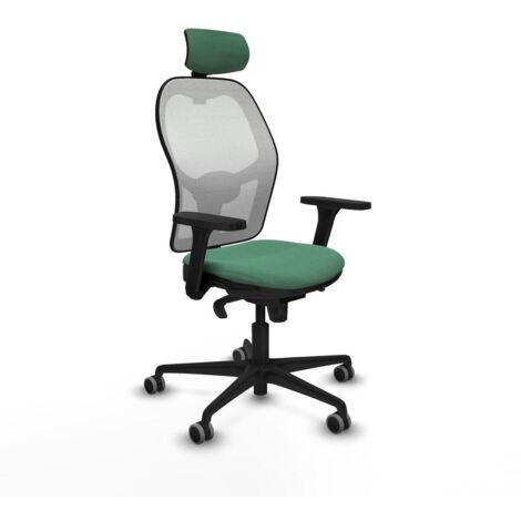 Piqueras y Crespo 3D036G2 Chaise bureau vert émeraude (1/3)
