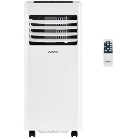 Climatiseur mobile OCEANIC - 7000 BTU - 2050W - Déshumidificateur - Programmable - Classe énergétique A - Monobloc (1/5)