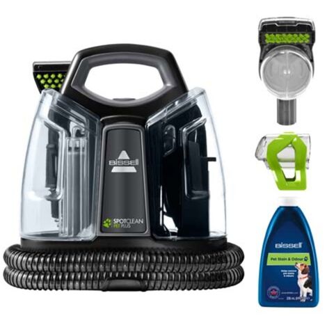 Bissell – Nettoyeur de taches pour animaux 330W – Réservoir 1,1L – Tuyau flexible 2,2m – Cordon 5m – Accessoire spécial animaux