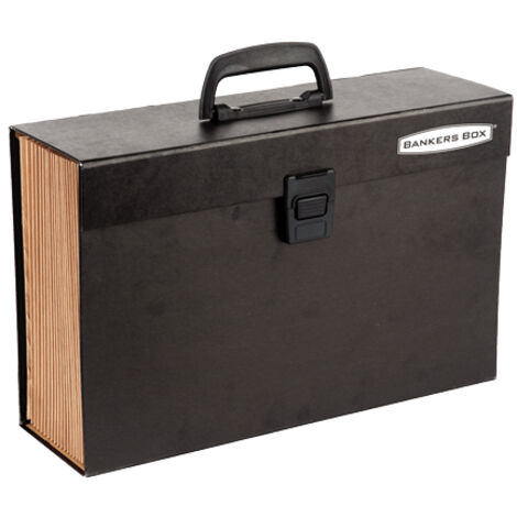Classeur accordéon basic black bankers box (1/2)