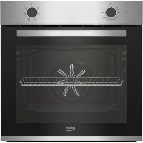 Beko – Four encastrable multifonction 66L – 6 fonctions – Chaleur brassée – Inox – 59,4 x 56,7 x 59,5 cm – Classe énergétique A (1/5)