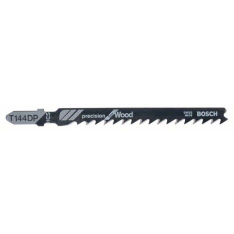 Lame de scie sauteuse T 144 DP Précision pour le bois BOSCH 2608633A31