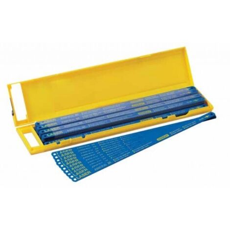 Stanley – Lame de scie bimétallique 300mm – Acier HSS trempé – 32 dents pour coupe précise – Usage intensif sur tous matériaux - 34Zaehne