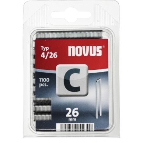Agrafe Typ C a 1100 unités Nr. 4/26 Vz Novus (1/3)
