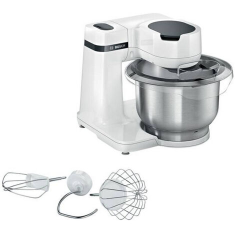Bosch – Robot pâtissier 700W – Capacité 3,8L – 4 vitesses + turbo – Mélange planétaire 3D pour résultats parfaits – MUMS2EW00 (1/10)