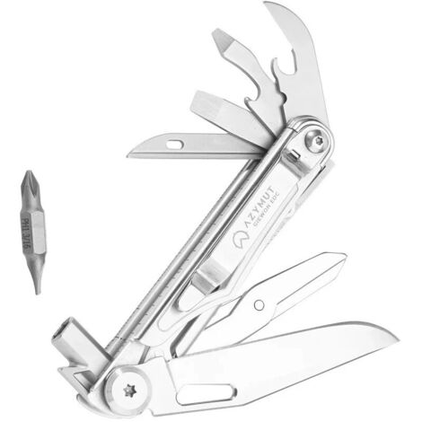 AZYMUT Giewon EDC Multitool - 8 outils + étui (1/3)