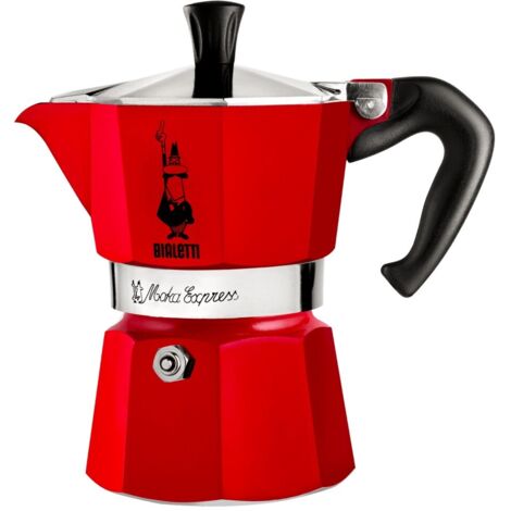 Bialetti Moka Express cafetière rouge 50 ml