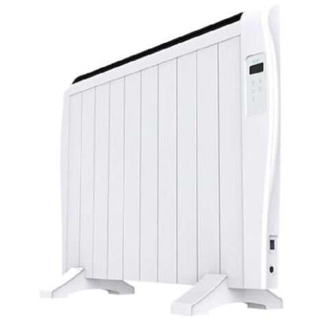 Cecotec – Radiateur à inertie électrique 1500 W – Wi-Fi – 10 éléments chauffants – Écran LED – Minuterie programmable – Thermostat 5-40 ºC (1/8)