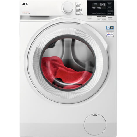 AEG LR6G94OW machine à laver Charge avant 9 kg 1351 tr/min A Blanc (1/5)