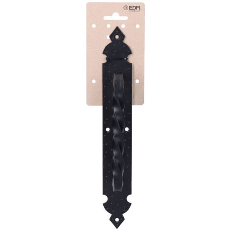 Poignée de porte 275mm Forge Noir EDM (1/2)