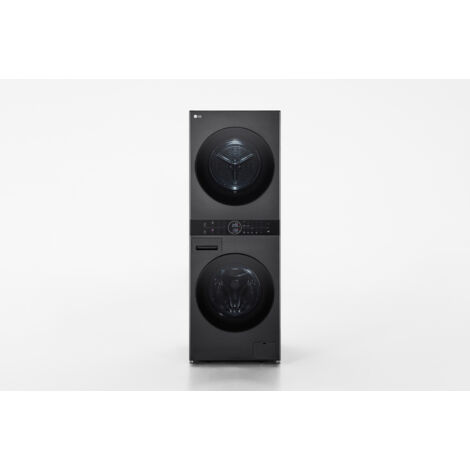 LG – Lave-linge sèche-linge combiné 12kg WT1210BBF – Classe énergétique A – 17 programmes – Technologie AI DD pour performance optimale (1/5)