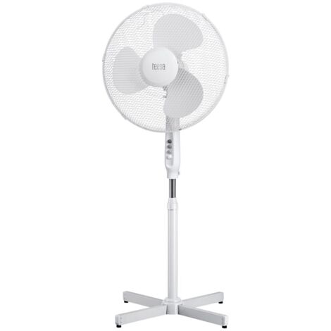 Ventilateur sur pied 45W – Silencieux avec oscillation 90° – 3 vitesses réglables – Hauteur et inclinaison ajustables – Beeztees