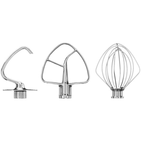Pack 3 accessoires en inox pour robot pâtissier - Kitchenaid - 5ksm5th3pss