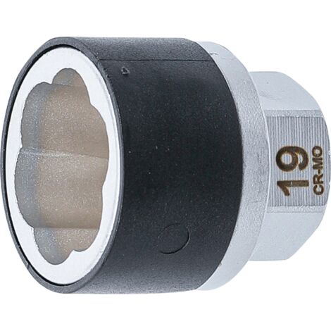 DOUILLE SPIRALÉE/EXTRACTEUR DE VIS EMPREINTE SIX PANS MÂLE 19 MM 19 MM BGS 7510-19 (1/2)
