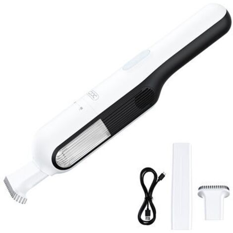 XO CZ020 Aspirateur sans fil avec batterie de 5000 mAh - Aspirateur sans fil de 65 W pour la maison et la voiture, port de charge de type C de, nettoyage silencieux, design portable. (1/3)